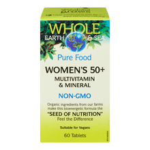 Load image into Gallery viewer, Whole Earth &amp; Sea Women's 50+ Multivitamin &amp; Mineral   60 Tablets
