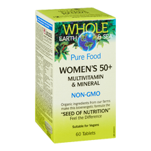 Load image into Gallery viewer, Whole Earth &amp; Sea� Women&#39;s 50+ Multivitamin &amp; Mineral   60 Tablets
