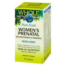 Load image into Gallery viewer, Whole Earth &amp; Sea� Women&#39;s Prenatal Multivitamin &amp; Mineral   60 Tablets
