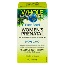 Load image into Gallery viewer, Whole Earth &amp; Sea� Women&#39;s Prenatal Multivitamin &amp; Mineral   60 Tablets
