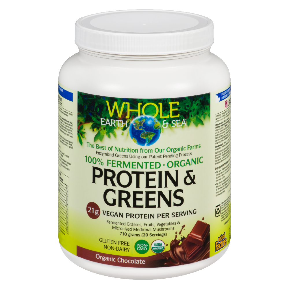 Fermented Organic Protein & Greens  -  Chocolate