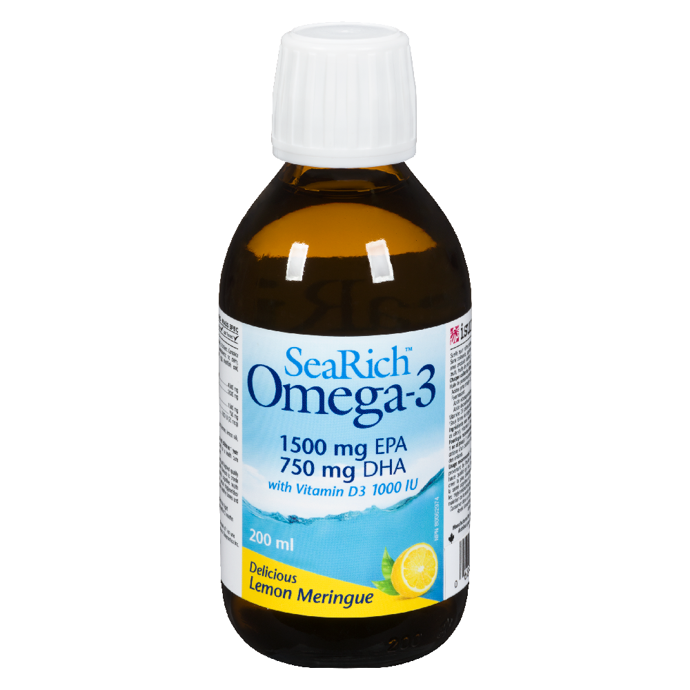 Omega-3 2x W/ D Lemo 200ml