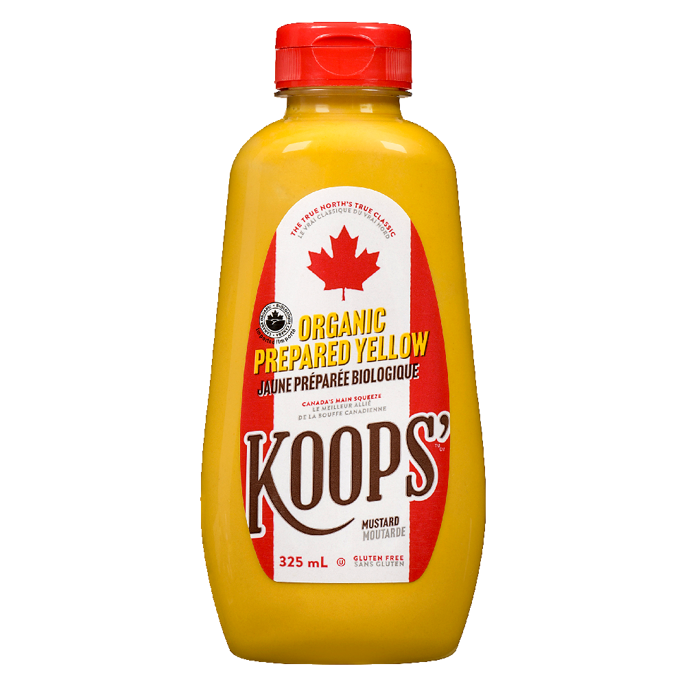 Yellow Mustard Organic 325ml