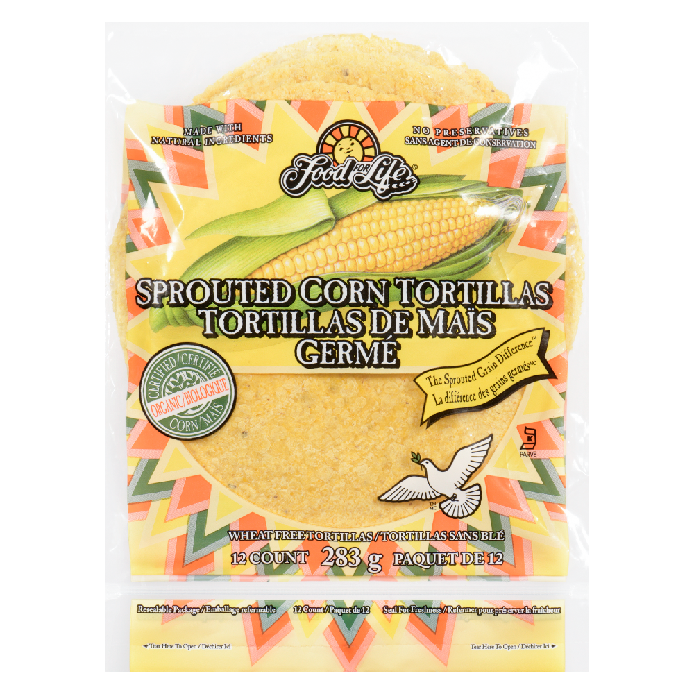 Tortilla Corn G/F 340g