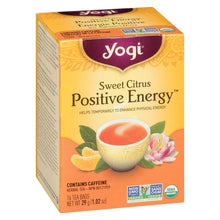 Load image into Gallery viewer, Sweet Citrus Positive Energy Tea