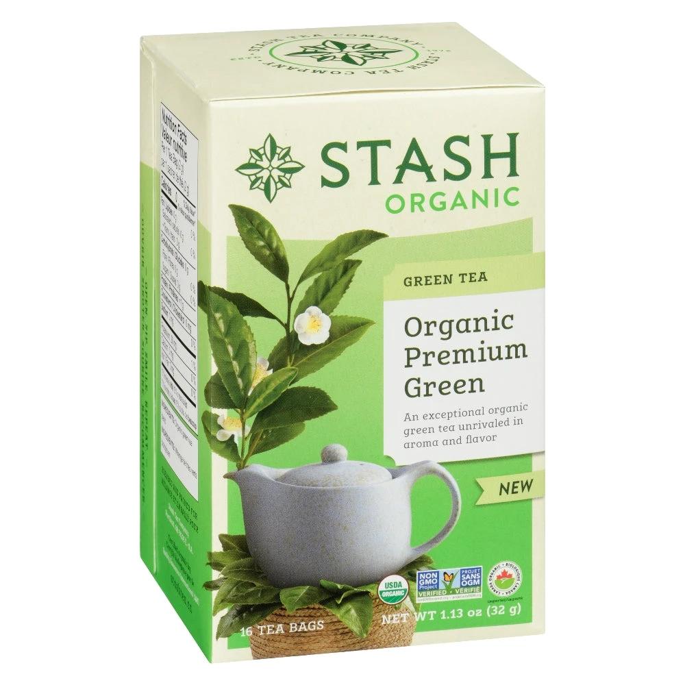 Tea Green Prem Org 18ct