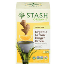 Load image into Gallery viewer, Tea Lemon Ginger Org 16ct
