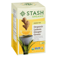 Load image into Gallery viewer, Tea Lemon Ginger Org 16ct
