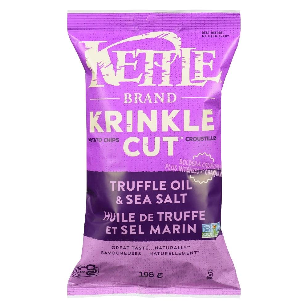 Krinkle Cut Truffle Salt Chips 198g