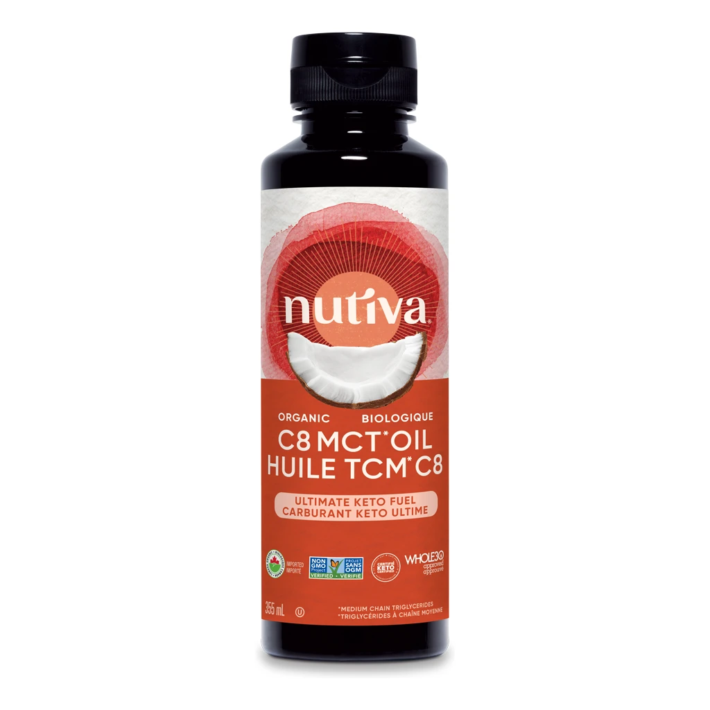 Organic C8 MCT Oil by Nutiva