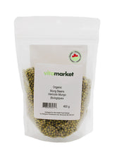 Load image into Gallery viewer, Beans Mung Organic 4 400g by Vita Market