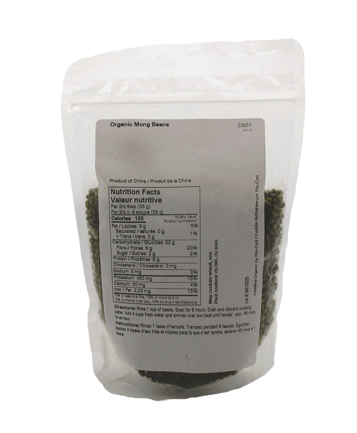 Beans Mung Organic 4 400g by Vita Market