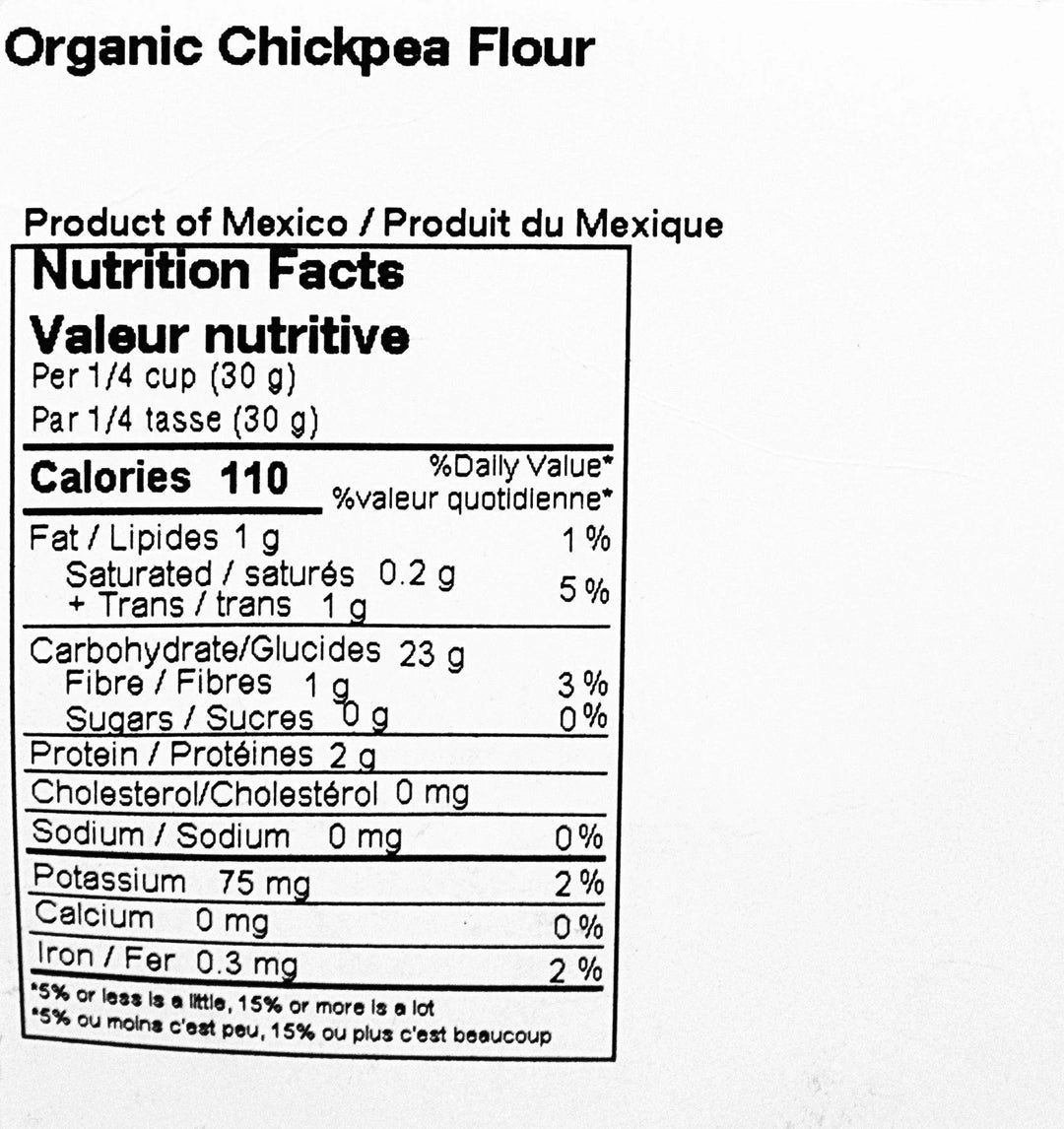Flour Chickpea Organic 400g