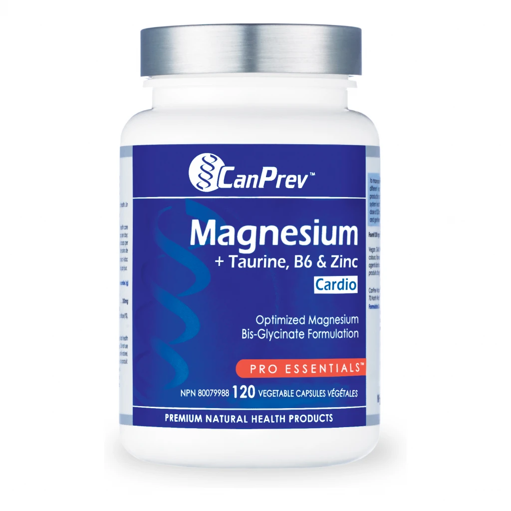 Canprev Magnesium + Taurine, B6, Zinc 120 by Canprev