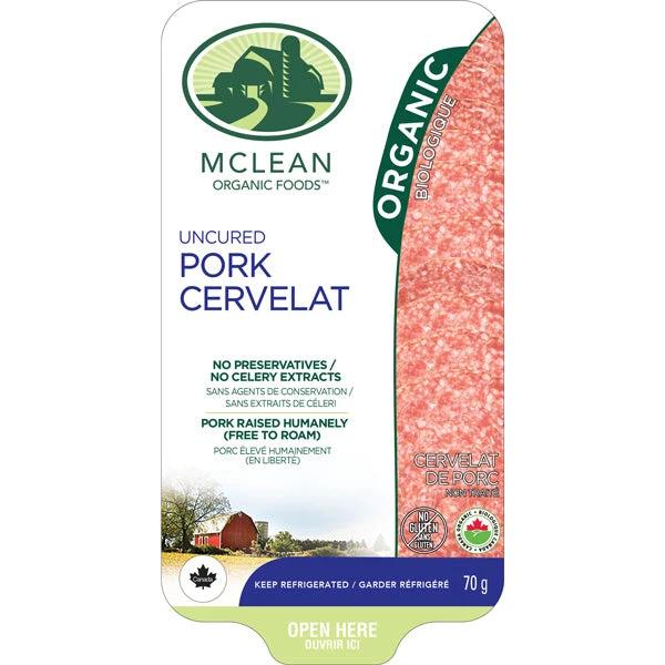 Cervelat Organic 70g by McLean