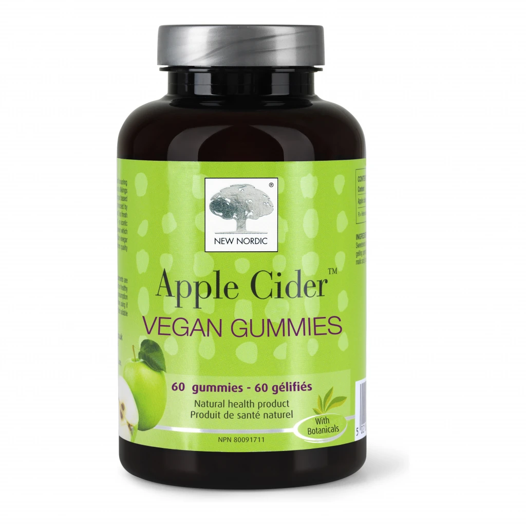 New Nordic Apple Cider Vinegar Gummies 60S by New Nordic
