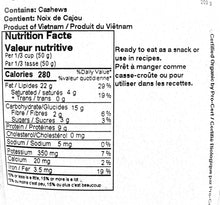 Load image into Gallery viewer, Cashews Whole Organi 200g by Vita Market
