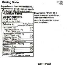 Load image into Gallery viewer, Baking Soda 400g by Vita Market