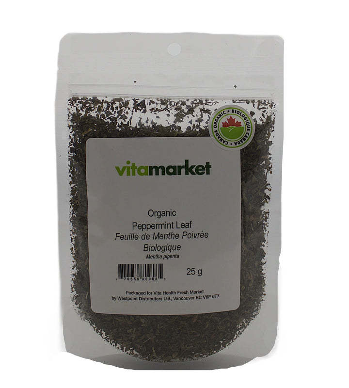 Peppermint Leaf Cut Organic 50g by Westpoint