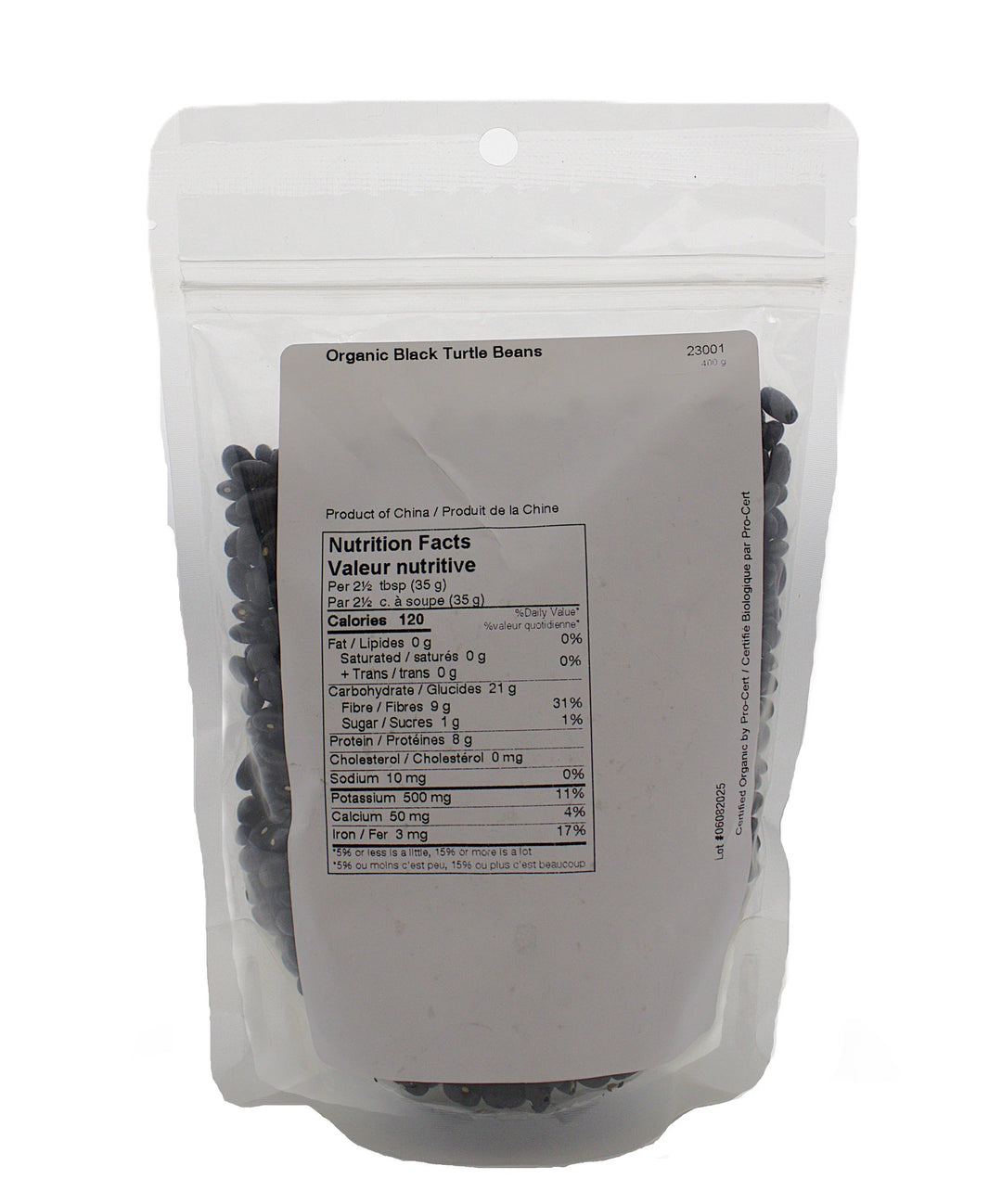 Beans Black Turtle O 400gr