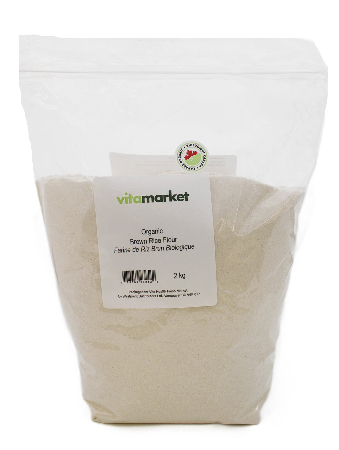Flour Brown Rice Org 2kg