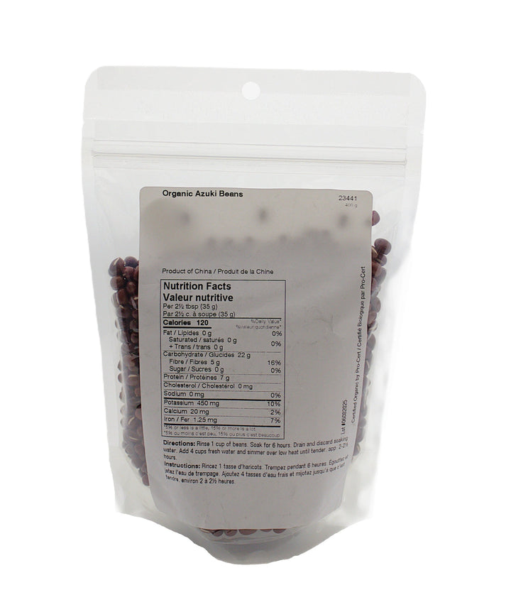 Beans Azuki Organic 400g by Vita Market