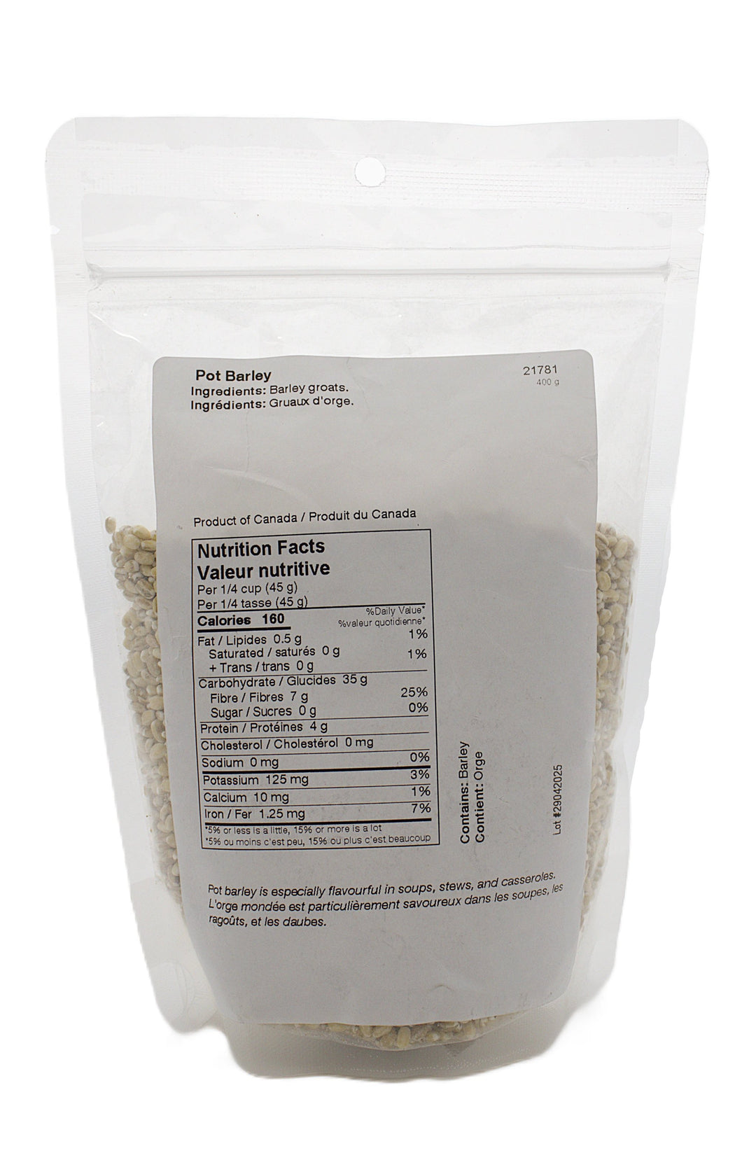 Barley Pot 400G 400g by Vita Market