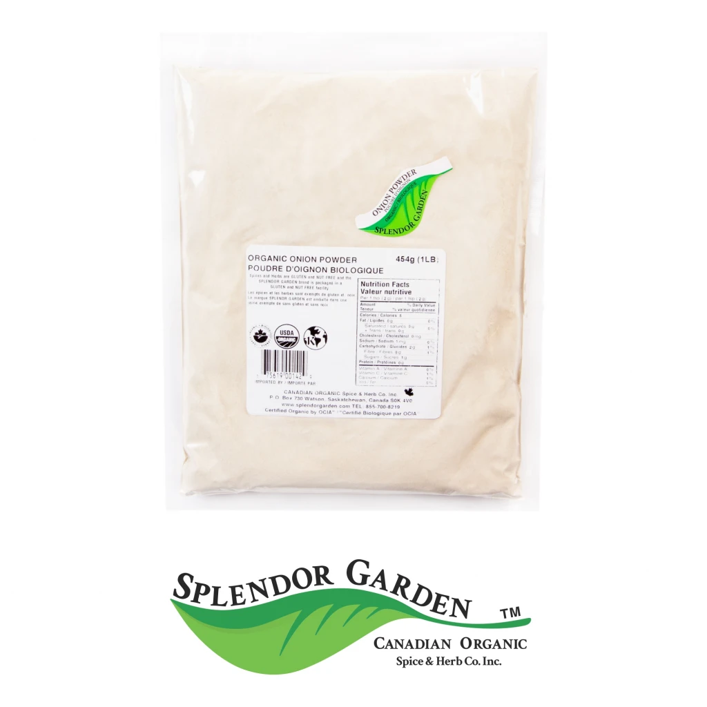 Organic Onion Powder by Splendor Garden