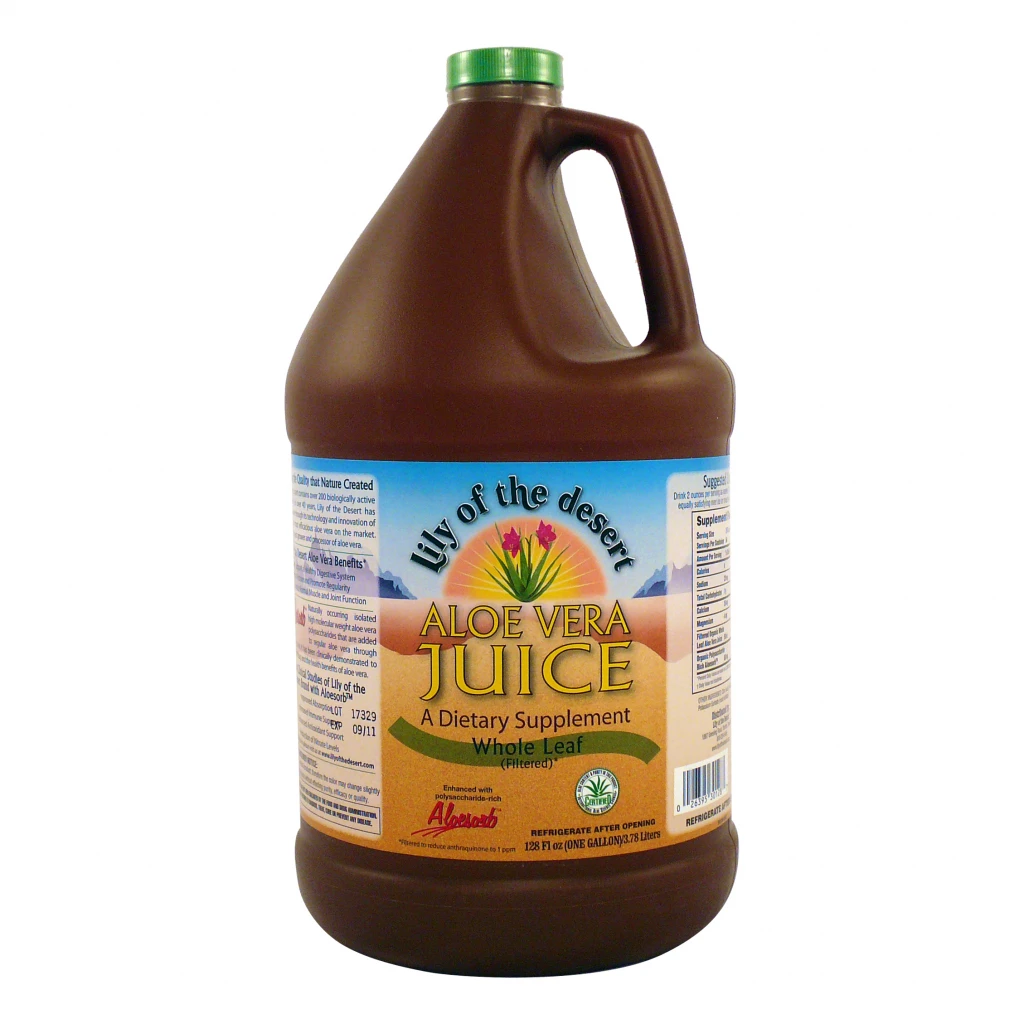 Aloe Vera Juice Whole Leaf -Plstc by Lily of the Desert