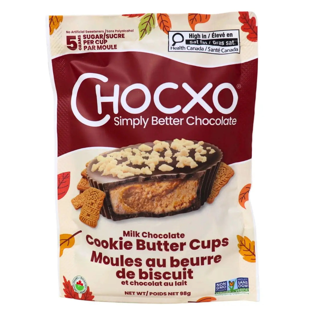Milk Chocolate Cookie Butter Cups 98g