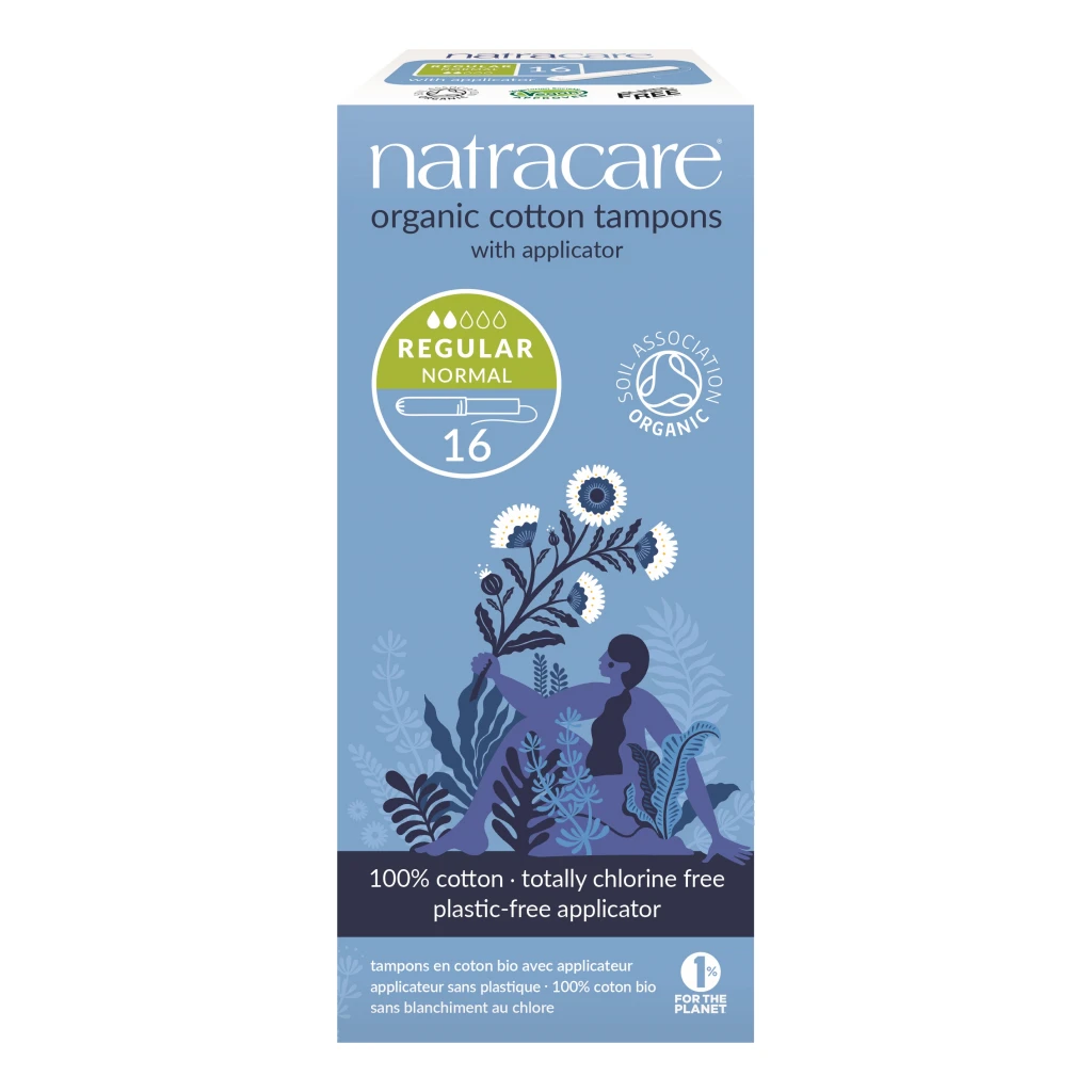 ORGANIC Regular Applicator Tampons by NatraCare