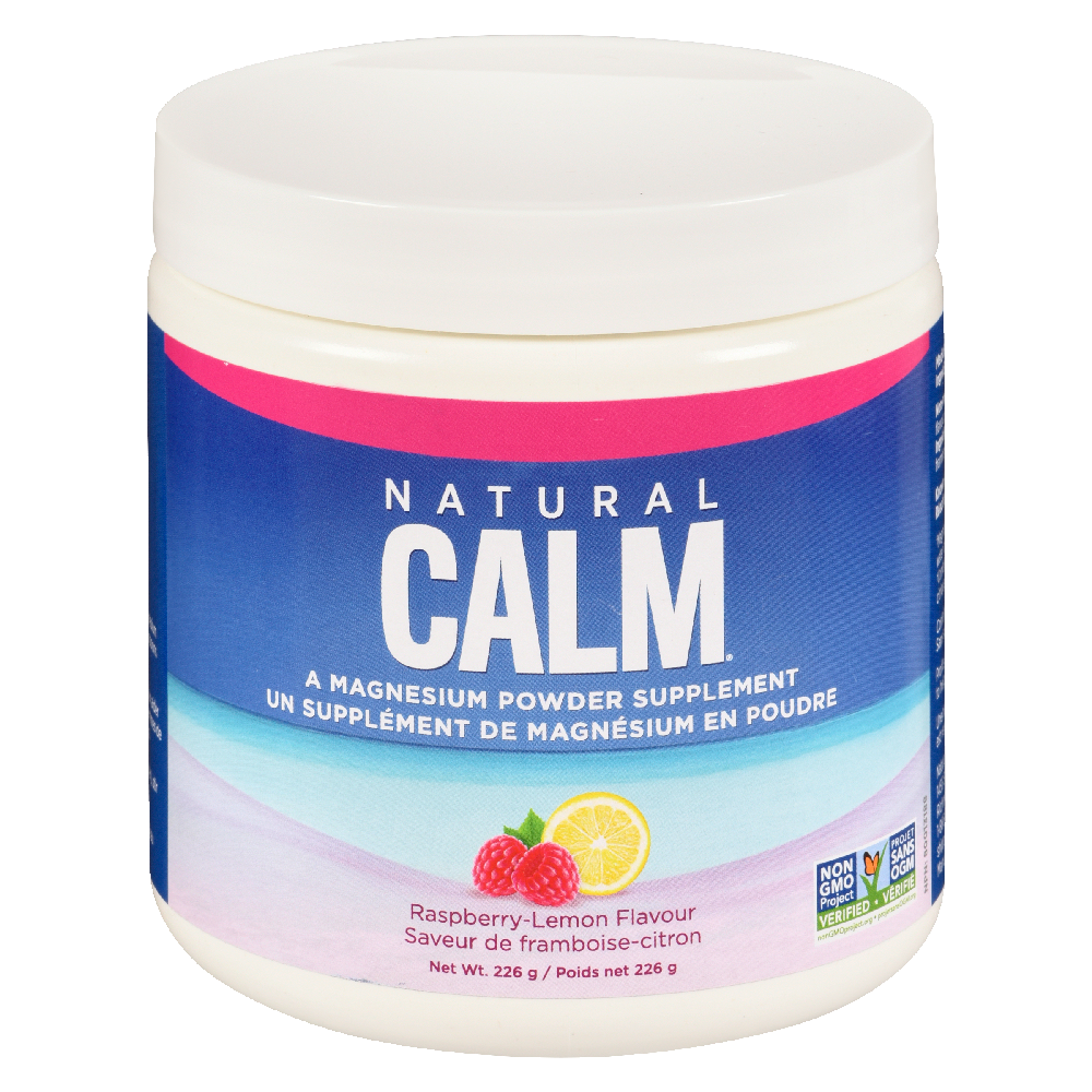 Natural Calm Magnesium Rasp Lemon