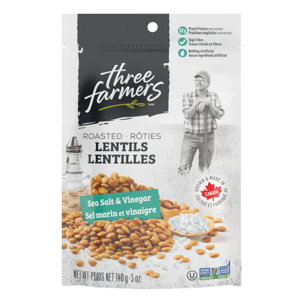 Roasted Lentils - VinegarSalt by Three Farmers
