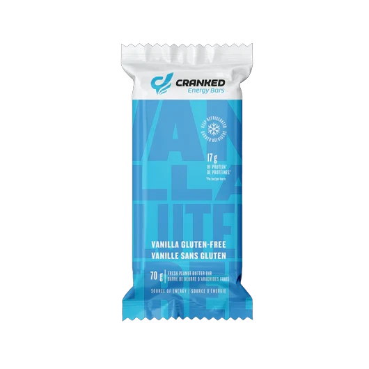 Vanilla Bar GF 75g by Cranked Energy Bars