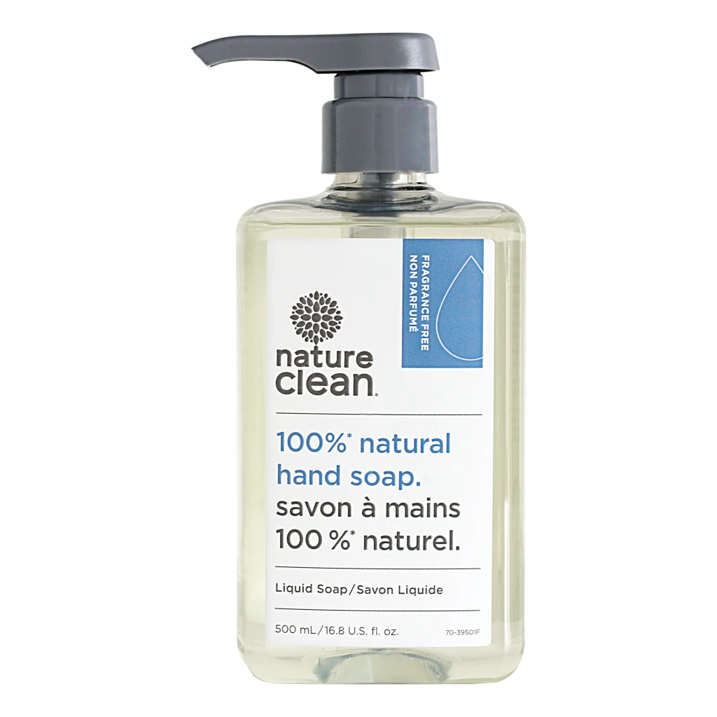 Liquid Hand Soap Fragrance Free by Nature Clean
