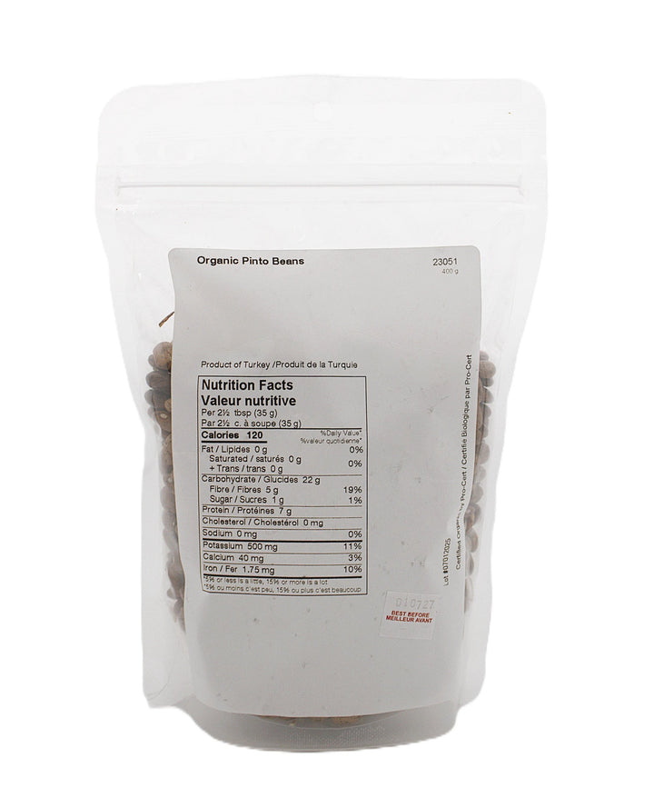 Beans Pinto Organic 400g by Vita Market