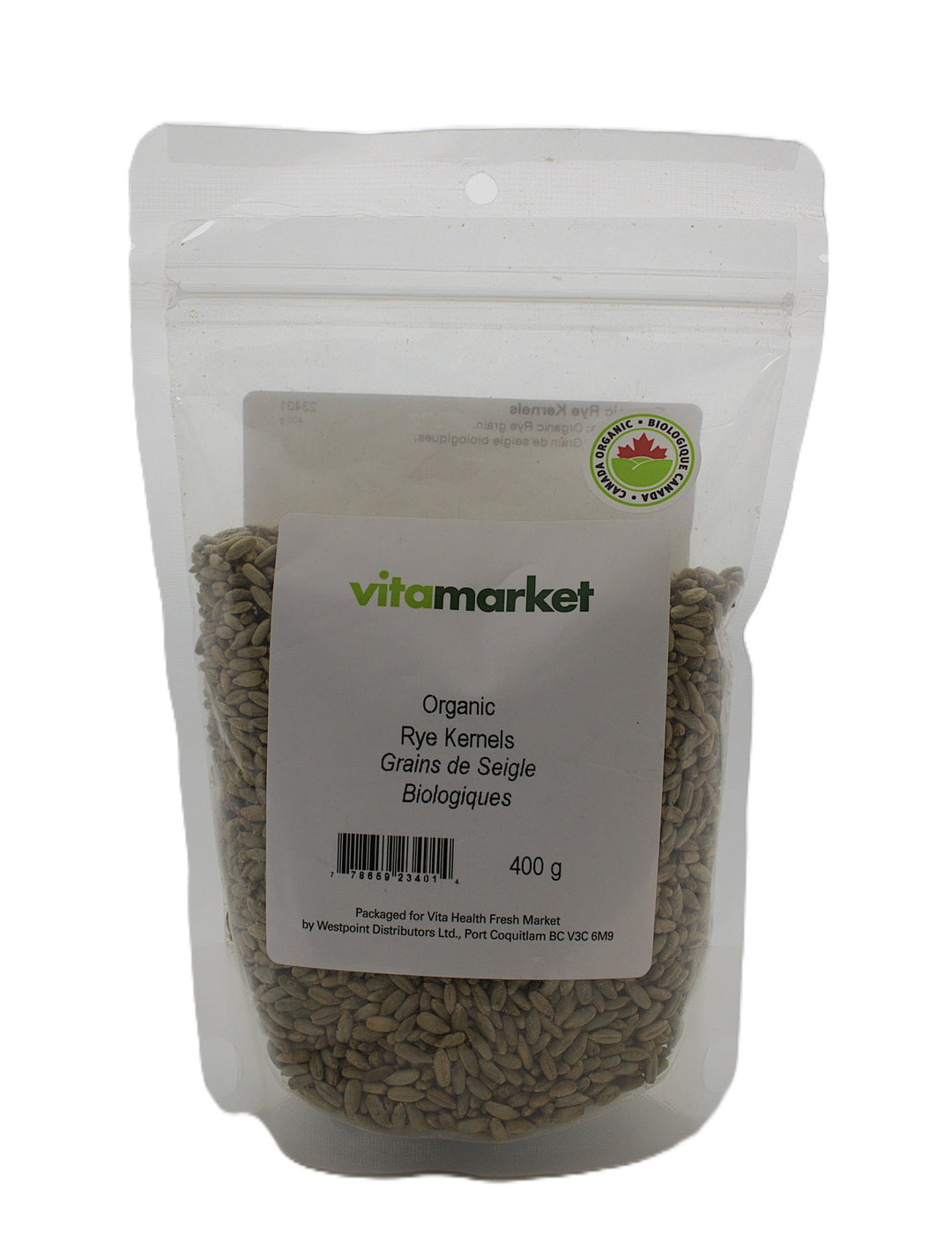 Rye Kernels Organic 400g