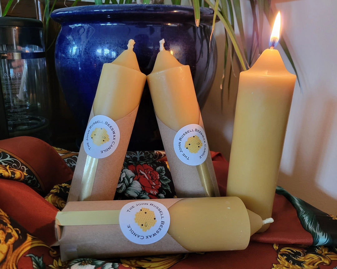 Beeswax Candle each by John Russel
