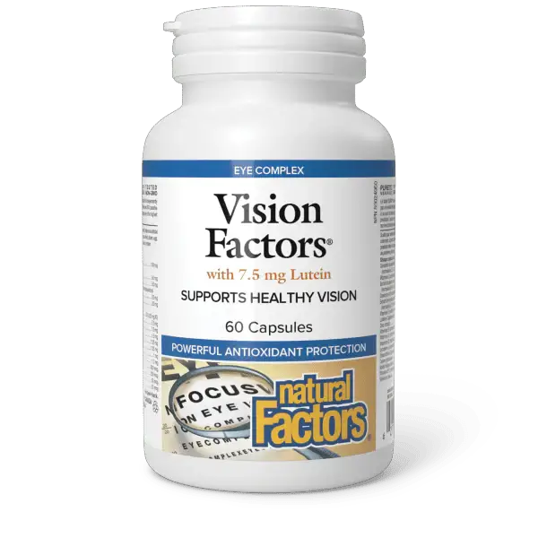 Vision Factors with 7.5mg Lutein 60caps