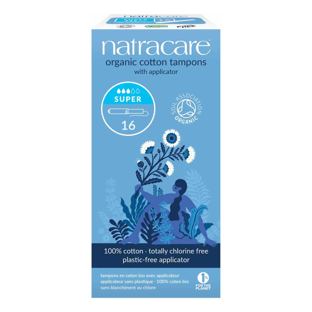 ORGANIC Super Applicator Tampons by NatraCare