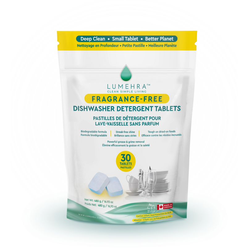 Lumehra Dish Detergent Unscented 30ct