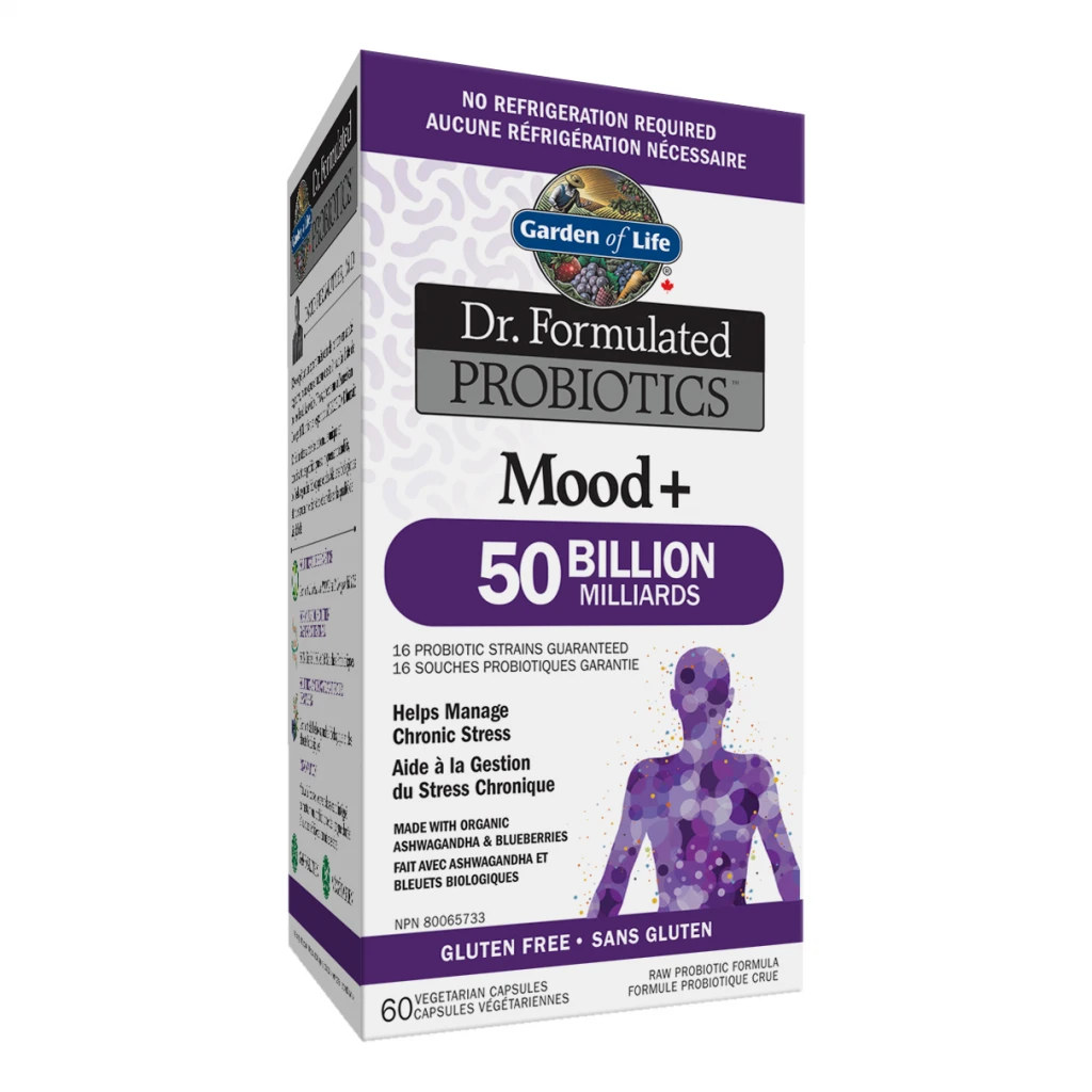 Probiotic Mood+ 60Vcaps by Garden of Life