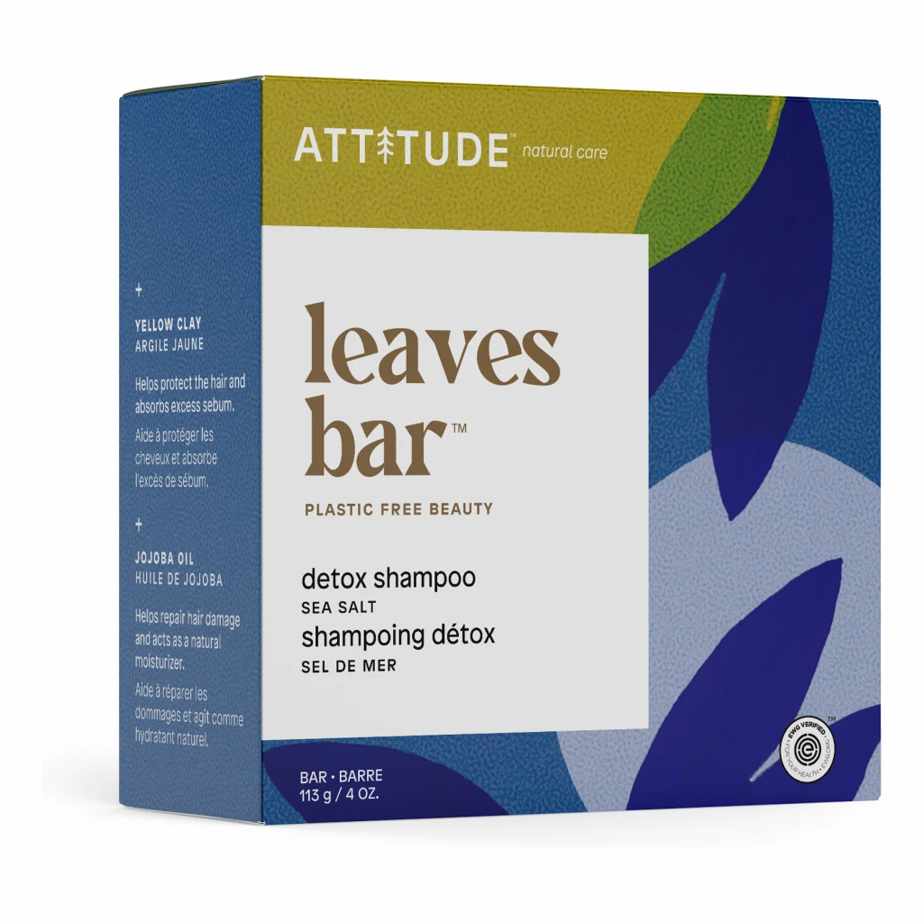 Shampoo Bar - Detox Sea Salt by Attitude