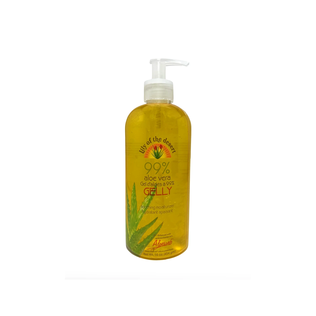 Aloe Vera Gelly 99% Cert Organic 454g by Lily of the Desert