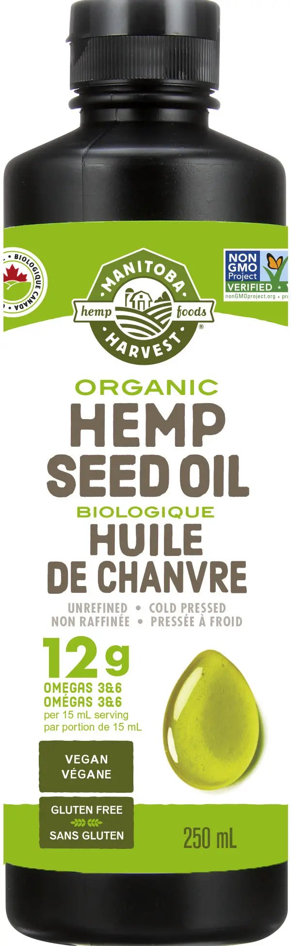 Organic Hemp Seed Oil