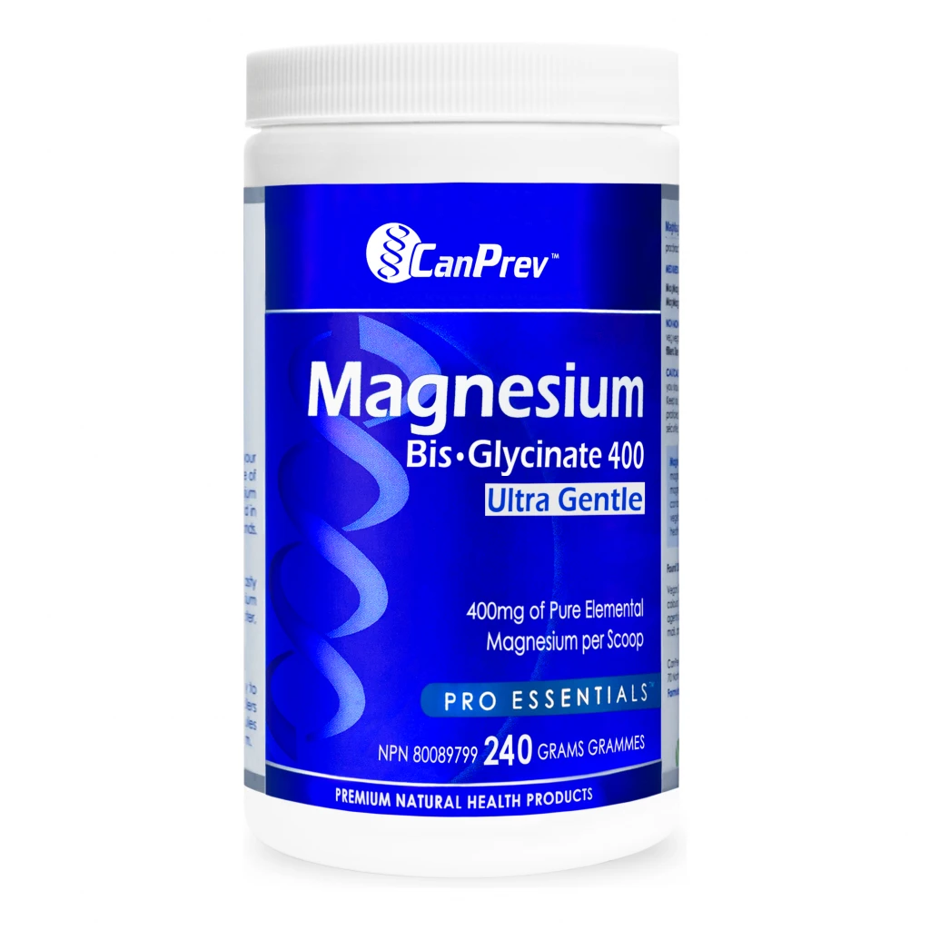 Magnesium Bis-Glycinate 400 Powder by Canprev