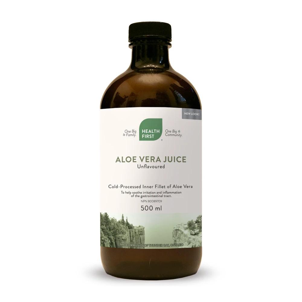 Health First Aloe Vera Juice, 500 ml - Unflavoured by Health First