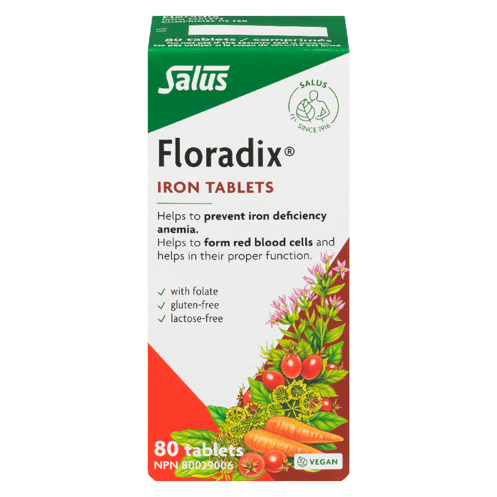 Floradix Iron Tablets 80s