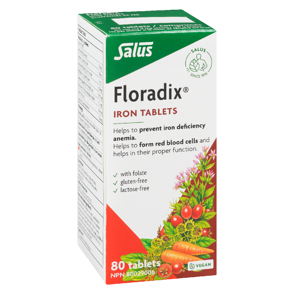 Floradix Iron Tablets 80s