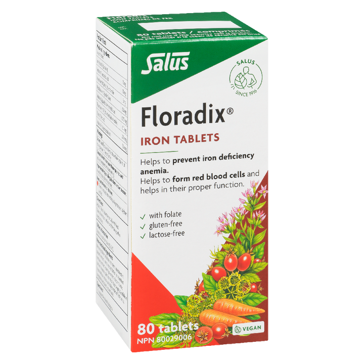 Floradix Iron Tablets 80s